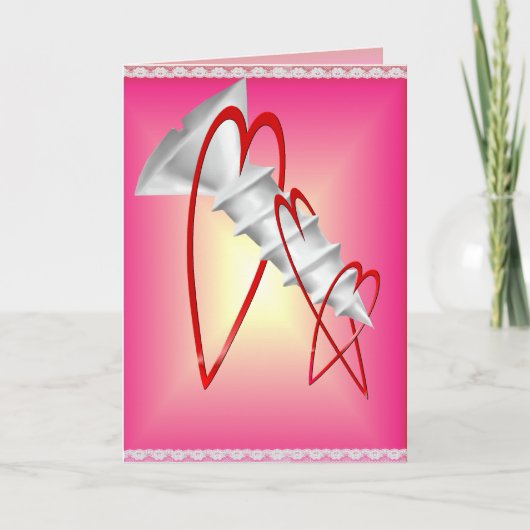 スクリューバレンタインカード シーズンカード (正面)