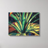 スクリューパインの縁は鋭い キャンバスプリント (正面)