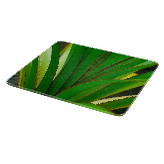 スクリューパインクローズアップ カッティングボード (角)