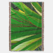 スクリューパインクローズアップ スローブランケット (正面縦)