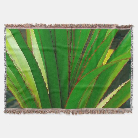 スクリューパインクローズアップ スローブランケット (正面)