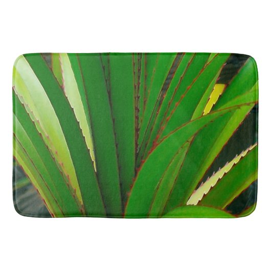 スクリューパインクローズアップ バスマット (正面)