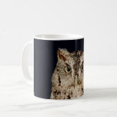 スクリューフクロウ コーヒーマグカップ (正面左)