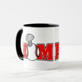 スクリューボール母コーヒーマグ マグカップ (正面左)