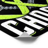 スクリューリンパ腫がんライム認識度リボン戦 ポスター (角)