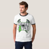 スクリューリンパ腫がん Tシャツ (正面フル)