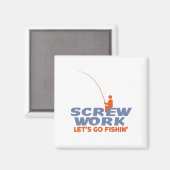 スクリューワークレッツゴー魚釣り マグネット (正面/裏面)