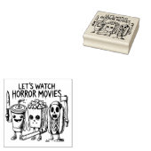 スクリームスナック&シルバースクリーン ラバースタンプ (押印)