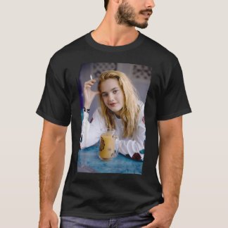 スクリーム女優ドリュー・バリモア ET バイ マイケル Tシャツ