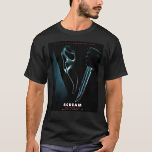 スクリーム・スクリーム5 2022ホラー映画ポスタークラシック Tシャツ
