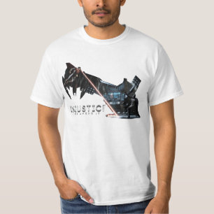 スクリーンショすごいット： manとBatman Tシャツ