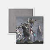 スクリーンショット：グランディ対疑問に思女の比較 マグネット (正面/裏面)