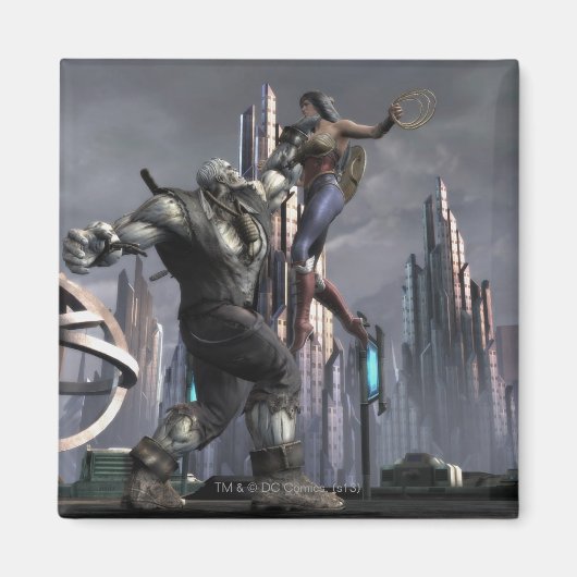 スクリーンショット：グランディ対疑問に思女の比較 マグネット (正面)