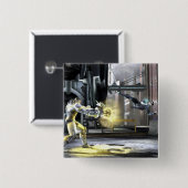 スクリーンショット:サイボーグとナイトリング2 缶バッジ (正面&裏面)