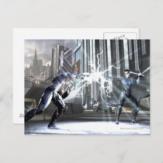 スクリーンショット:サイボーグとナイトリング4 ポストカード (正面/裏面)