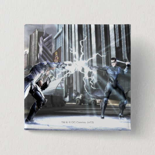 スクリーンショット:サイボーグとナイトリング4 缶バッジ (正面)