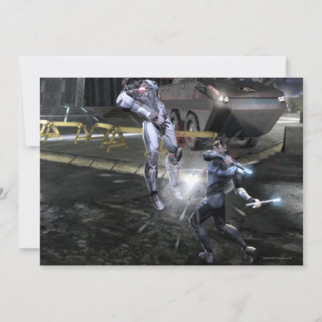 スクリーンショット：サイボーグ対ナイトリング3 (正面)