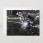 スクリーンショット:サイボーグ対ナイトリング3 ポストカード (正面/裏面)