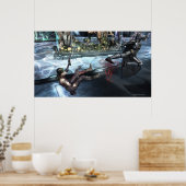 スクリーンショット：ハーレー対バットマン ポスター (キッチン)