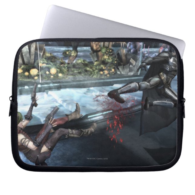 スクリーンショット：ハーレー対バットマン ラップトップスリーブ (正面)