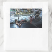 スクリーンショット:ハーレー対バットマン 長方形シール (バッグ)