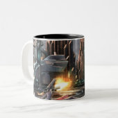 スクリーンショット:ハーレーvsナイトリング ツートーンマグカップ (正面左)