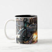 スクリーンショット:ハーレーvsナイトリング ツートーンマグカップ (左)