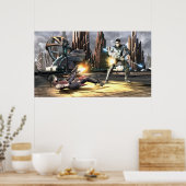 スクリーンショット：ハーレーvsナイトリング ポスター (キッチン)