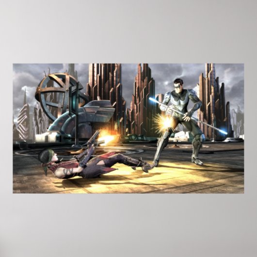 スクリーンショット：ハーレーvsナイトリング ポスター (正面)