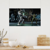 スクリーンショット：緑と緑の矢印 ポスター (キッチン)