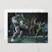 スクリーンショット：緑と緑の矢印 ポストカード (正面/裏面)