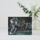 スクリーンショット：緑と緑の矢印 ポストカード (スタンド正面)