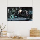 スクリーンショット：緑のランタンとジョーカー ポスター (キッチン)