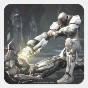 スクリーンショット： BatmanとCyborg スクエアシール