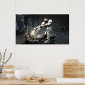 スクリーンショット： BatmanとCyborg ポスター (キッチン)