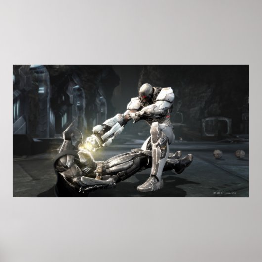 スクリーンショット： BatmanとCyborg ポスター (正面)