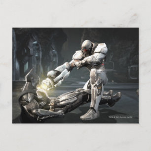 スクリーンショット： BatmanとCyborg ポストカード