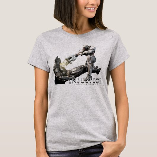 スクリーンショット： BatmanとCyborg Tシャツ (正面)