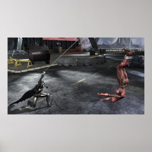 スクリーンショット： BatmanとFlash ポスター (正面)