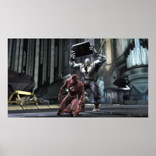 スクリーンショット： FlashとGrundy ポスター (正面)