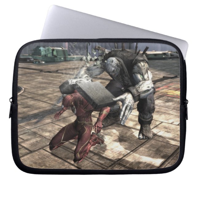 スクリーンショット： FlashとGrundy 2 ラップトップスリーブ (正面)