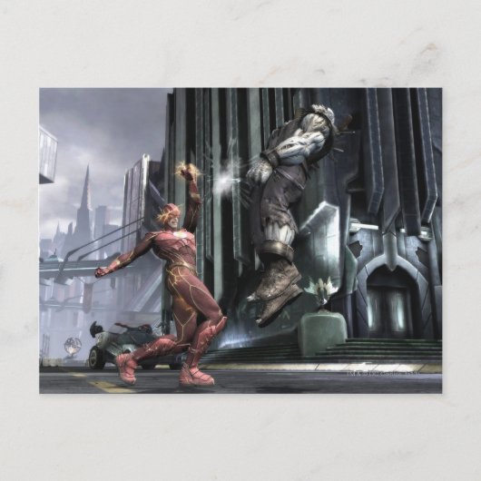 スクリーンショット： FlashとGrundy 3 ポストカード (正面)