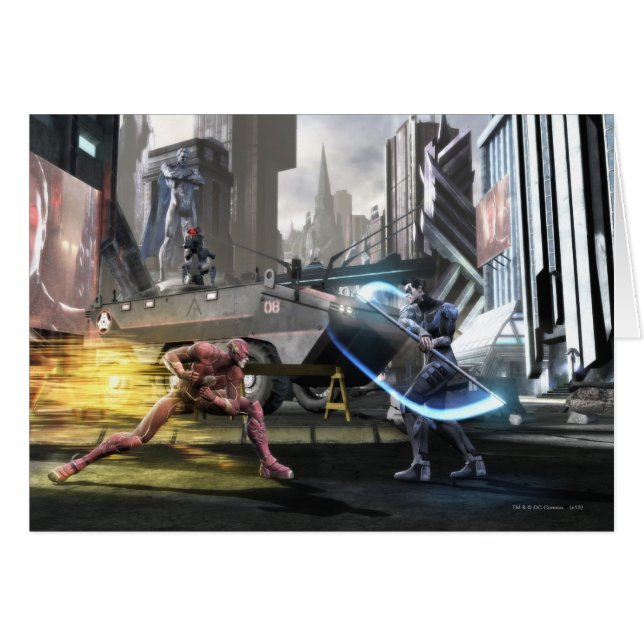 スクリーンショット： FlashとNighting (正面横)