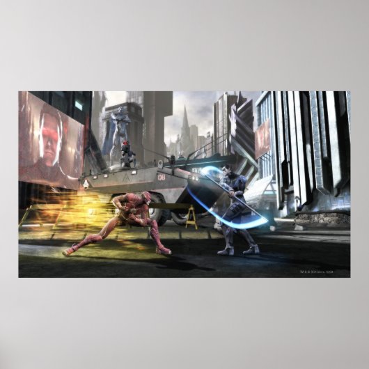 スクリーンショット: FlashとNighting ポスター (正面)