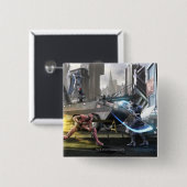 スクリーンショット： FlashとNighting 缶バッジ (正面&裏面)