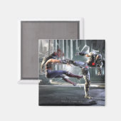 スクリーンショ疑問に思ット:女とサイボーグ マグネット (正面/裏面)