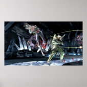 スクリーンショ疑問に思ット:女と緑の矢印 ポスター (正面)