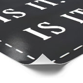 スクリーンポスターの裏に隠れているのではない ポスター (コーナー)