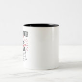 スクリーンライターIが常にシーンを引き起こす ツートーンマグカップ (中央)