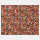 スクリーン東洋織物 フリースブランケット (正面(横))